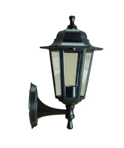 Светильник НБУ 06-60-001 У1 "Леда1" (черный, прозрачное стекло)