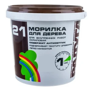 Морилка ВДАК "Радуга 21 махагон 0.5кг *1/8