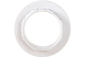 Кольцо к патрону E14 пластик бел. EKP20-01-02-K01 (IEK) *1