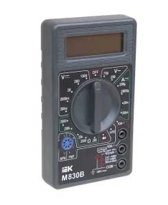 Мультиметр цифровой Universal M830B TMD-2B-830 (IEK) *1