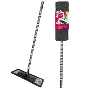 Швабра СТАЙЛ Классик Пепита с телескопической рукояткой 130 см, насадка 100% полиэстер YORK Y081840 *1