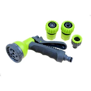 Набор душ-пистолет 8-ми функц с фиксатором под кон прорезин с 3 кон 3/4 YM7502 (Урожайная сотка) *1/48