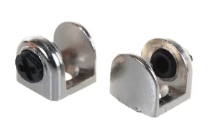 Стеклодержатель П-обр. на шурупе никель уп-2шт Tech-Krep 127532 *1