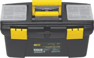 Ящик для инструмента пластиковый 410х220х195мм 16" подвижный лоток Fit 65572