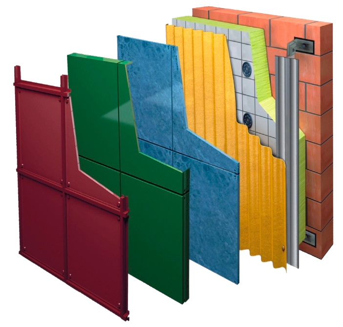 Все для вентилируемых фасадов