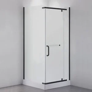 Ограждение душевое Сomforty 32NB, 1975х900х900мм, черный профиль 00-00014649