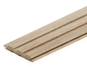 Панель стеновая реечная МДФ Stella Beats Standart Дуб Сонома 2700x119x16мм