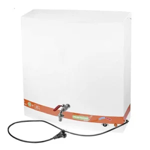 Бак с ЭВН 17л металл бак Белый с краном П4801 (PRAKTISCHE HOME)