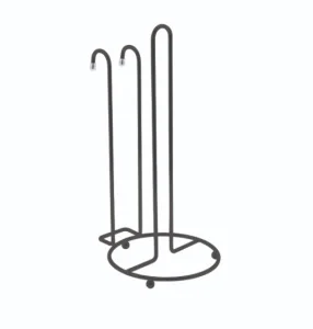 Навесная полка для бумажных полотенца, черный матовый *1