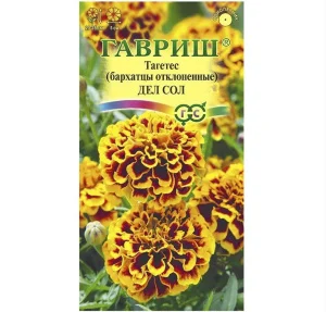 Бархатцы откл. Дел Сол 0,3 г (Гавриш) R8700 *1