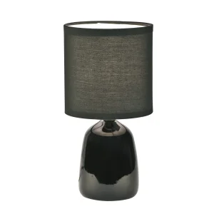 Светильник настольный UML-B305 E14 BLACK декоративный под лампу Е14, 40W. Механический выключатель. Черный. ТМ Uniel