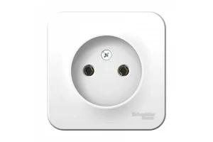 Розетка 1-м ОП BLANCA 16А 250В без шторок без заземл. изол. пласт. бел. SchE BLNRA000111