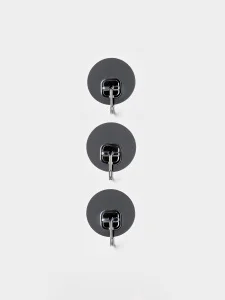 Набор крючков "Silver" (упак 3 шт) самоклеящиеся ,5х2,3х6,5см 10842721 (LaDо́m) *1