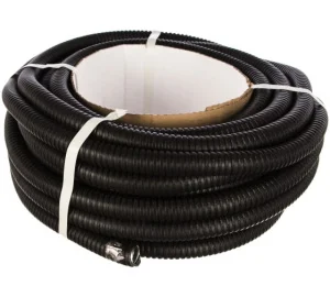 ЭРА Металлорукав Р3-ЦПнг-20 ЭРА (черный) с протяжкой 20м