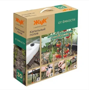 Капельный полив от емкости Парниковый на 30 растений Жук 4725-00 О0348