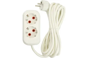 Удлинитель 2х5м с/з 3x1мм2 Home белый HM06-21-05 (У10-001) Stekker *1