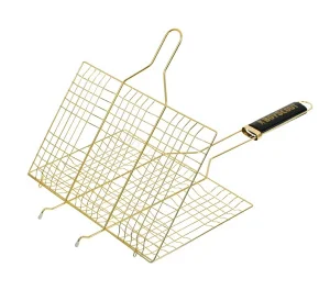 Решетка-гриль для 6 порций блюд Gold, картонный веер 54(+5)x33x22x2cм Boyscout 61908 *1/12