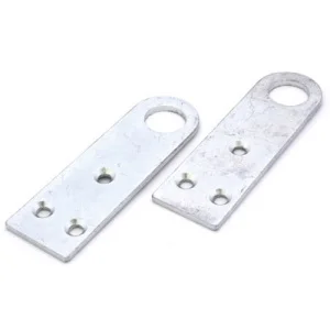 Проушина для замка большая 30*100 цинк б/шур (пробой-ушко) (КУНГУР)