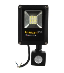 Светодиодный прожектор c датчиком движения GLANZEN FAD-0011-20 (20 Вт, 6500К)