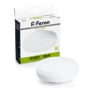Лампа cветодиодная, (9W) 230V GX53 4000K, LB-452 25829 (Feron) *1