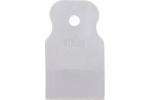 STAYER  MAXFlat, 40 мм, для затирки швов эластичный, белый, резиновый шпатель (1027-40)