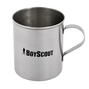 Кружка туристическая 400мл нерж. сталь BOYSCOUT 61156