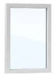 Окно ПВХ 700x1000, глухое, 1 кам,  24 мм