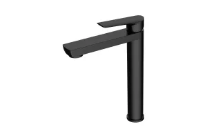 Смеситель "Lagos Black" для раковины, высокий, арт. LG25B