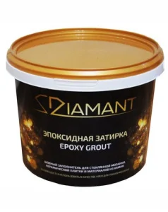 Затирка эпоксидная двухкомпонентная Диамант Color 2,5 кг *1