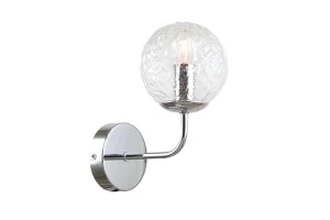 Бра Linvel LB 9407/1 Фойл Хром Е14 40W 190x120x230мм