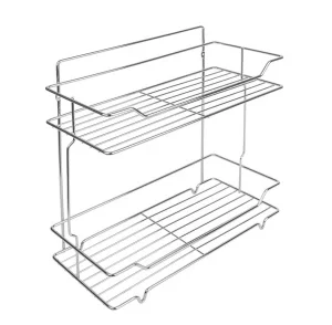 Полка прямоугольная 2-яр АЕ-430 хром Sakura 037160