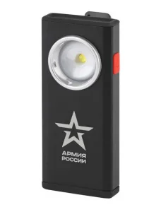 Фонарик кемпинговый с магнитом и диммером, зарядка от USB, крючок, RA-802 Офицерский Армия России