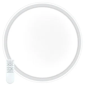 Светильник светодиодный управляемый накладной Feron AL5800 RING тарелка 100W 3000К-6500K ПДУ