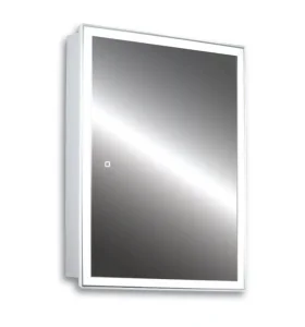 Зеркало-шкаф Silver Mirrors Киото Flip 60 (600х800) LED-00002474