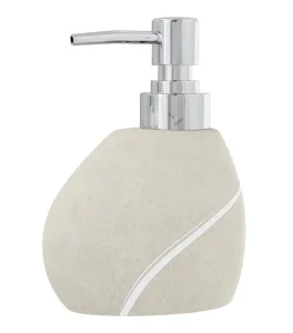 Дозатор для жидкого мыла Fora Line FOR-LN021NAT хром/бежевый