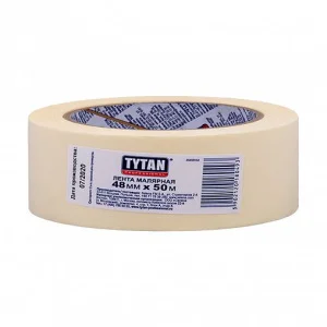 Лента клейкая малярная 48ммx50м Professional белая 80493/11502 (Tytan) *36/54 (-20)