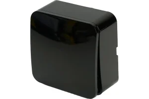 Переключатель 1-кл "София" ОП 250В 10А IP20 черный MSW10-12-02 Stekker *1