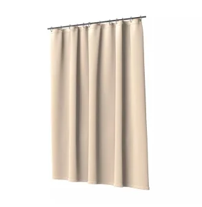 Штора для ванной полиэстер 240х200см бежевый жаккард Fora 003-B