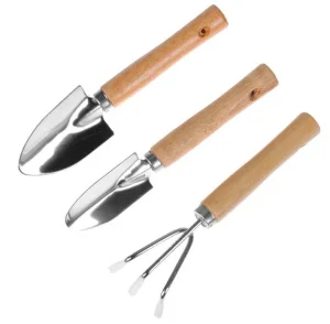 Набор для комнатных растений (совок, совок узкий, рыхлитель 3-х зубый) 'Урожайная сотка' Эко 9551B Р0550 *1