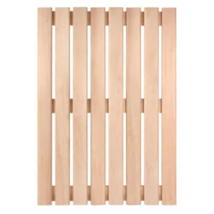 Решетка на пол, 60х70х4 см, ольха "Банные штучки" *1/3