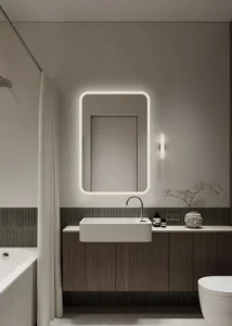 Зеркало "Brute Base" LED 600х800мм с сенсором DS217 (Agata) *1