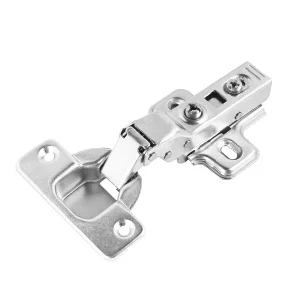 StahlBuro 1110 Clip-On  2 шт., хром. Петля мебельная полунакладная с доводчиком (50) (компл)