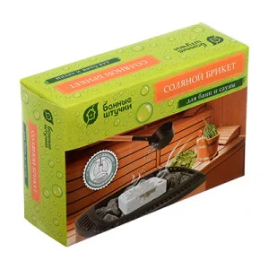 Брикет соляной 1300г для бани и сауны Банные штучки 32400