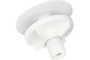 Заглушка 50мм для умывальника  белый MasterProf ИС.130497