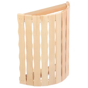 Абажур "Косичка" угловой 27х11х31см липа "Банные штучки" 32318 *1/3