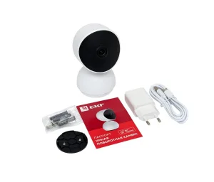 Умная поворотная камера EKF Connect Wi-Fi белая Scwf-usb EKF *1