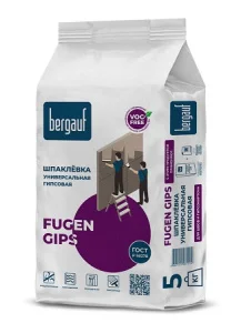 Шпаклевка гипсовая универсальная Bergauf Fugen Gips 5кг