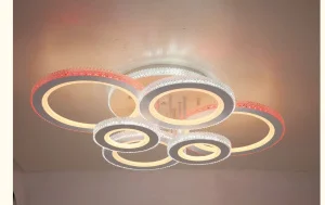 Светильник Флур MS 1161/6+1 с пультом ДУ Linvel