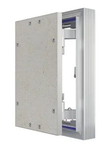 Люк ревизионный 300х600мм под плитку на износоустойчивой петле D3060 ceramo optimum (Evecs) *1