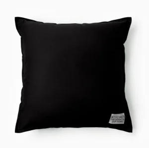 Подушка Этель, 45х45+1 см, чёрный, 100% хлопок 10568548